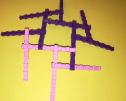 da Vinci Bar, Construction Sticks, Dome, Bridge, Math