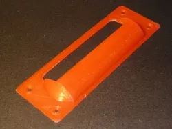 Drawer sliding door opener handle