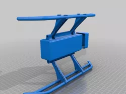 Drone landing gear and battery bace