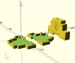  Electronic project Din Box