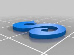 fancy font s 3D Models | Page 1 | STLFinder