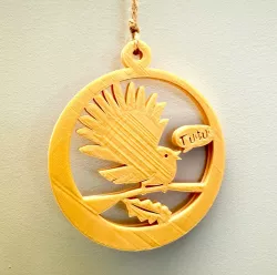 Fantail Bird Decoration 
