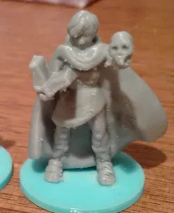 Female Necromancer Miniature (28mm scale)
