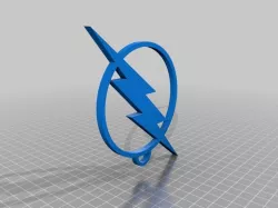 Flash (Emblem) Keychain/Necklace