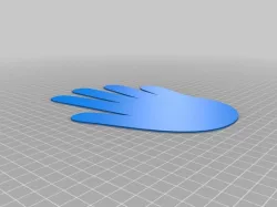 Flat hand