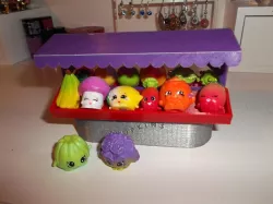 fruits and vegetables stall for Shopkins