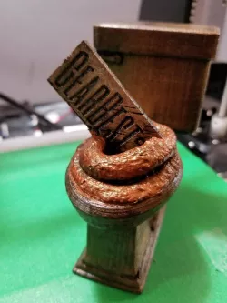 Gear Best Customer Service Trophy