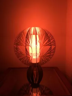 Genetic fractal lamp