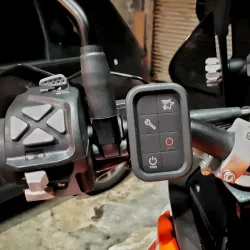 GoPro remote handlebar mount