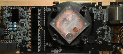 GTX 980 TI EK Supremacy GPU Water Cooler mod