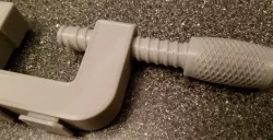 Hot Wheel track clamp 