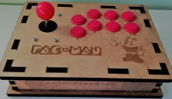 Joystick arcade compatible con Raspberry 