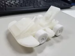 Legend of Zelda Balloon Powered Car with Wheel