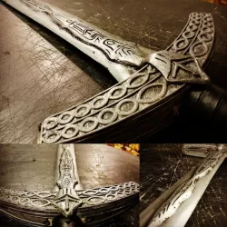 Ludwig's holy blade - tracery of small sword (Bloodborne)