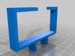 LulzBot Taz 6 Raspberry Pi Mounting Clip
