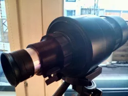 M42 camera lens eyepiece adapter to make telescope