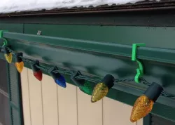 Metal Gutter Christmas Light Hook