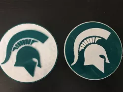 Michigan State University MSU Fridge Magnet