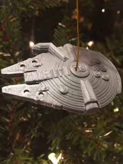 Millenium Falcon - Hanging Ornament Remix