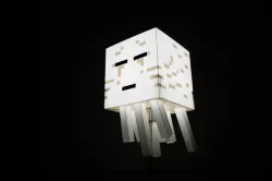 Minecraft Ghast night lamp