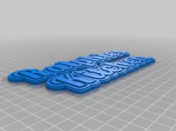 My Customized Multiline Tag or Keychain
