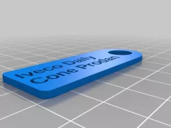 My Customized Simple  Key Tag