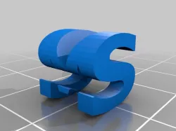 My Customized Two Letter Sculpture