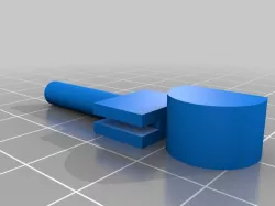 Nerf Barricade pusher support post replacement