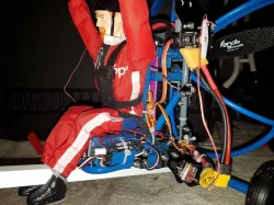 Opale M3 Trike Pilot Max Seat and Lipo Holder