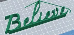 Ornament-Decor-Believe