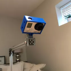 Overhead Tripod mount/GoPro stand brackets and adapters based on OpenBeam 1515 Extrusion