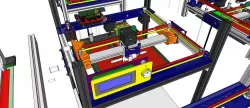 PANDORA Jr. DXs - DIY 3D Printer - 3D Design Concept