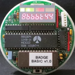 Protective back case for 6502 40th Anniversary Computer Badge