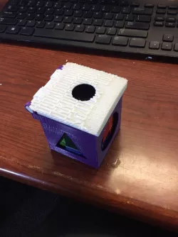 Puzzle container 