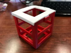 Puzzle cube and Container 