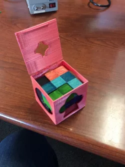 Puzzle Cube box