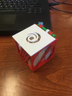 puzzle cube container