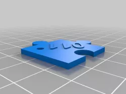 Puzzle - Keytag photo