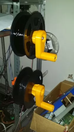 Quick Change Universal Spool Holder Crank
