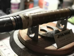 Rahm Kota Light Saber Hilt w/Base