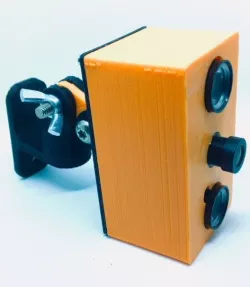 Raspberry Pi Zero W case for compatible asian NoIR camera 