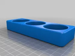 Relax triple t-light candle holder