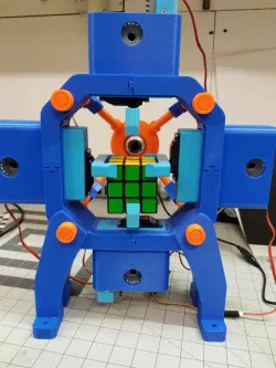 Remix - Fully 3D-Printed Rubik's Cube Solving Robot