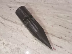 Replacement ground spike for outdoor laser projector light