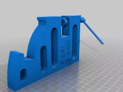 Ski Vise for ski man