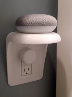Smart Home Outlet Shelf