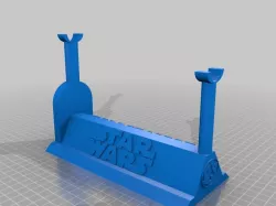star wars DC-15S STORM TROOPER BLASTER STAND