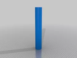 Suppressor for airsoft Lüger P08