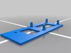 Vernier Force Sensor adapter for Pasco Cart