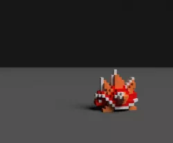 Voxel mario spiny